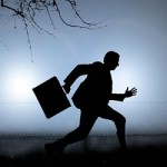 man running