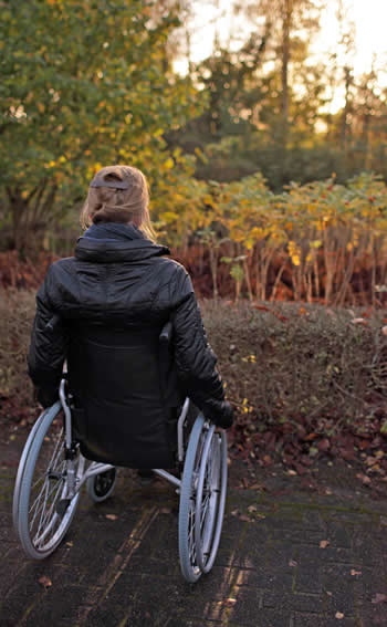 woman wheelchair DLA PIP