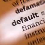 What should the default date be for a debt?