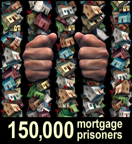 150,000 mortgage prisoners in the UK - unable to remortgage onto a cheaper deal
