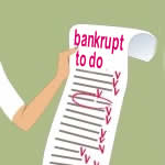 A checklist for going bankrupt