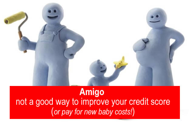 Amogo - not a good way to plan to rebuild your credit score after problems. Guarantor loans are both risky and expensive. there are cheaper, safer options.