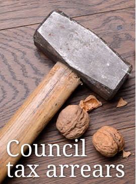Sledgehammer and nuts - council tax arrears