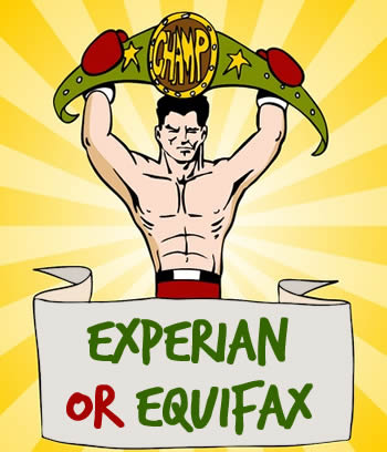 Champion boxer - Experian or Equifax