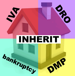 Inheriting money in an IVA, DRO, DMP and bankruptcy
