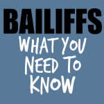 Do you have to let a bailiff in?