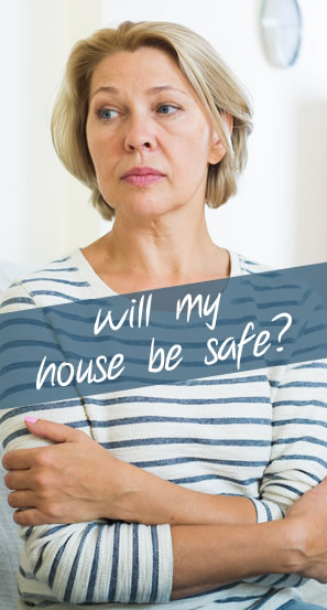 Woman worried whether her house will be safe if her partner goes bankrupt