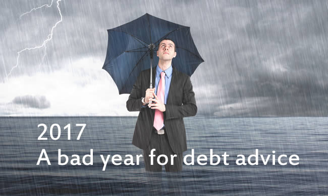 a2017 - a bad year for debt advice
