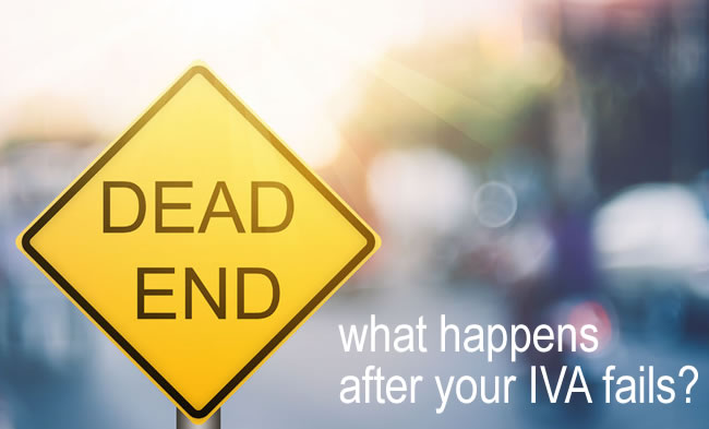 Dead end sign - what happens after your IVA fails?