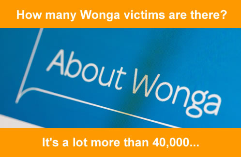 How many Wonga victims are there?