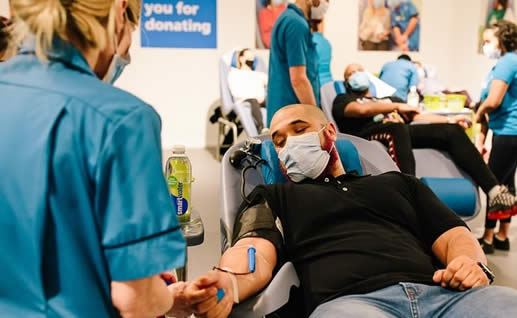 Blood donation in the UK