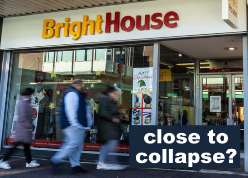 A news story suggests that BrightHouse is close to collapse because of affordability complaints