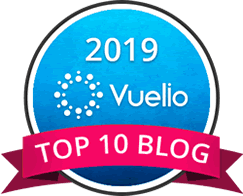 Vuelio Top 10 Blog badge 2019