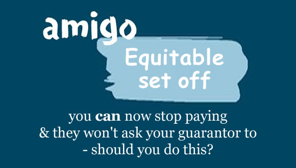 Amigo now allows customers with complaints to stop paying because of Equitable Set Off - should you opt for this?