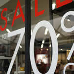 70 per cent off sale notice