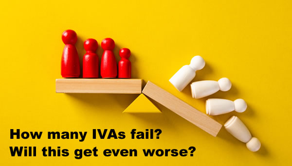 People falling off - how many IVAs fail? And is this going to get worse?