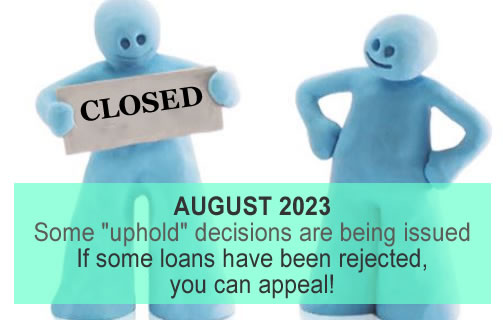 Amiogo scheme decision - if only some of your loans have been upheld, look at an appeal