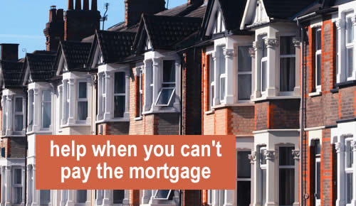 terraced houses - what are your options and what help can you get when you can't afford to pay the mortgage?