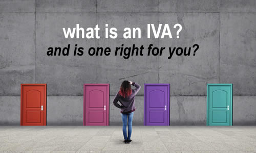 Woman trying to decide which door to go through - what is an IVA? And is one right for you?