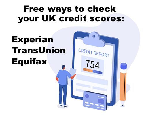 Man looking for the best free ways to check his credit scores in the UK